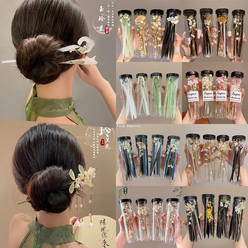 ใหม่สไตล์จีนสไตล์โบราณ Hanfu กิ๊บโลหะ 2024 กิ๊บติดผมสไตล์ใหม่ Hanfu Cheongsam Headwear