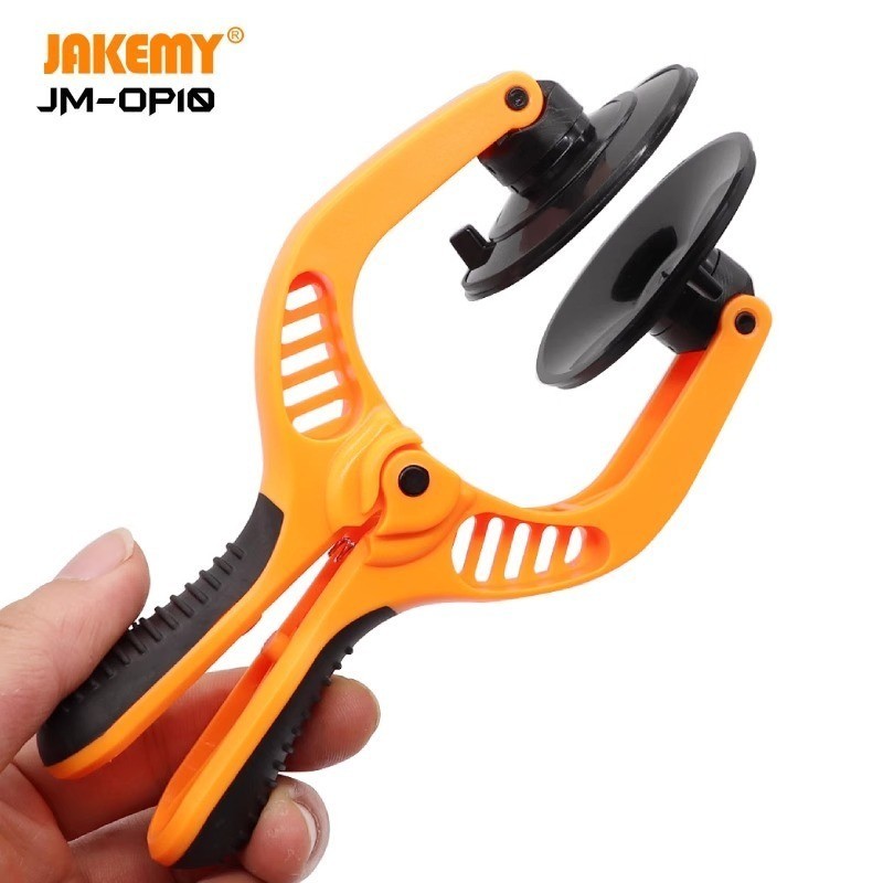 Jakemy JM-0P10 ที่ยึดถ้วยดูดโทรศัพท์มือถือแท็บเล็ตที่เปิดหน้าจอซ่อมถอดชิ้นส่วนและหน้าจอเปลี่ยนเครื่องมือคีมมัลติฟังก์ชั่นยึดคงที่