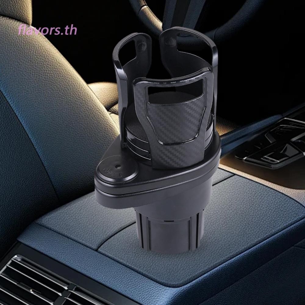 2 In 1 Auto Telescopic Water Cup Holder 360 หมุนรถเครื่องดื่มถ้วยที่วางขวด [รส.th]