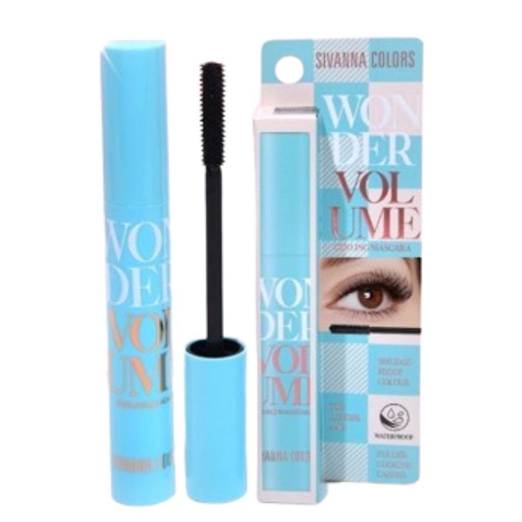 ของแท้·ส่งด่วน·ถูก Sivanna Wonder Volume Curling Mascara #HF215 ซิวานน่า วันเดอร์ วอลลุ่ม เคิร์ลลิ่ง x 1 ชิ้น dayse