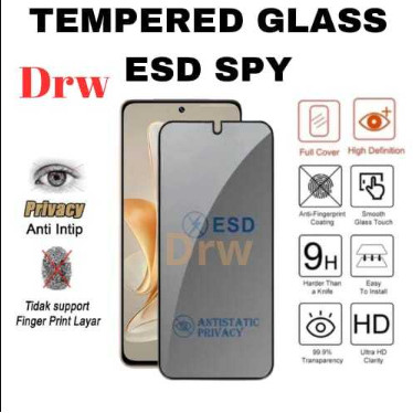 ESDฟิล์มเซรามิกป้องกันการมองลอดฝ้าสองสีSamsungA05 A05s A55 A35A54 S22 S23 S24 ULTRA A52SA50SA30S S22S23 Plus A10SA71 A73