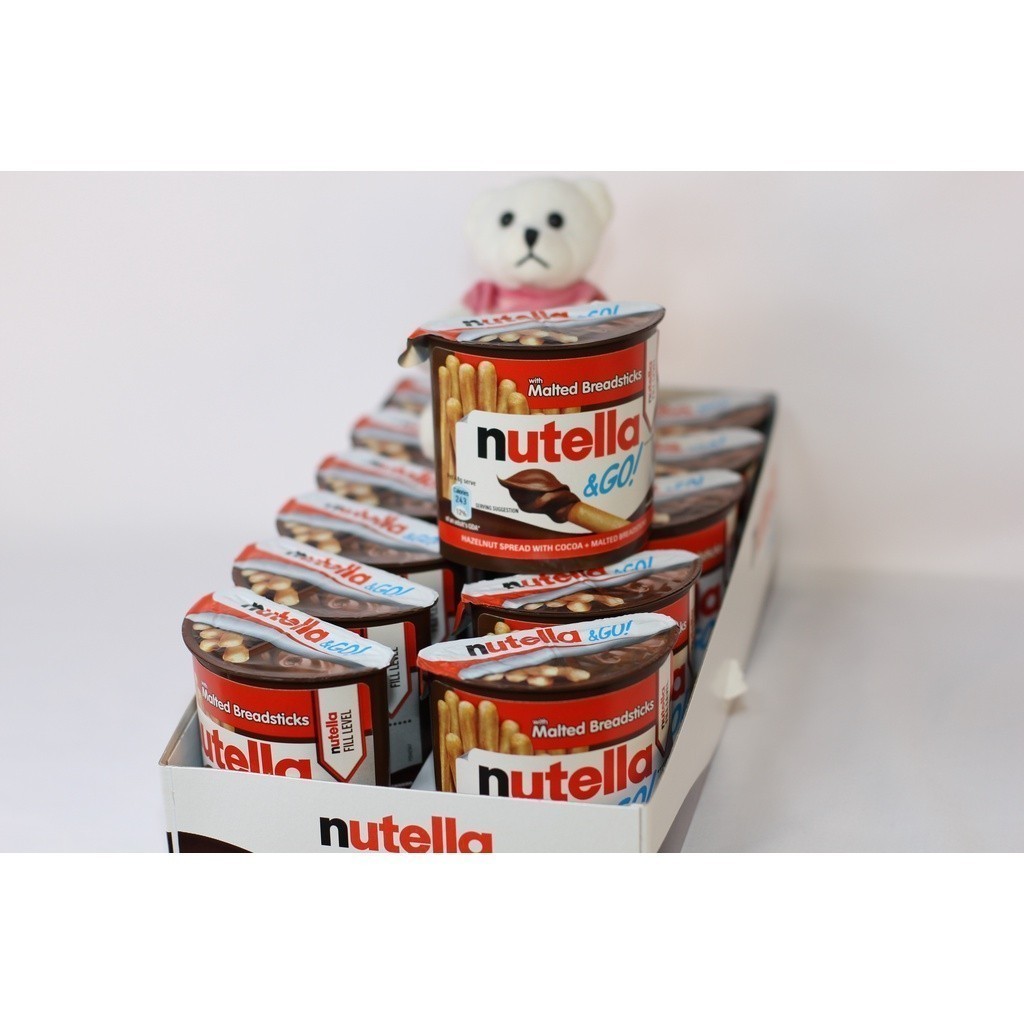 (ยกโหล) NUTELLA GO ขนาด 48 กรัม EXP.1/2025 1 โหล 12 ชิ้น