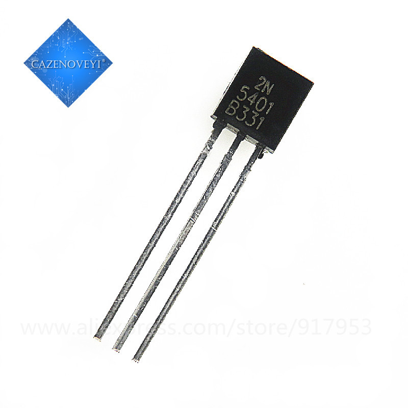 50 ชิ้น/ล็อต DIP ทรานซิสเตอร์ 2N5551 2N5401 5551 5401 TO-92 (25PCS * 2N5401 25PCS * 2N5551) สต็อก