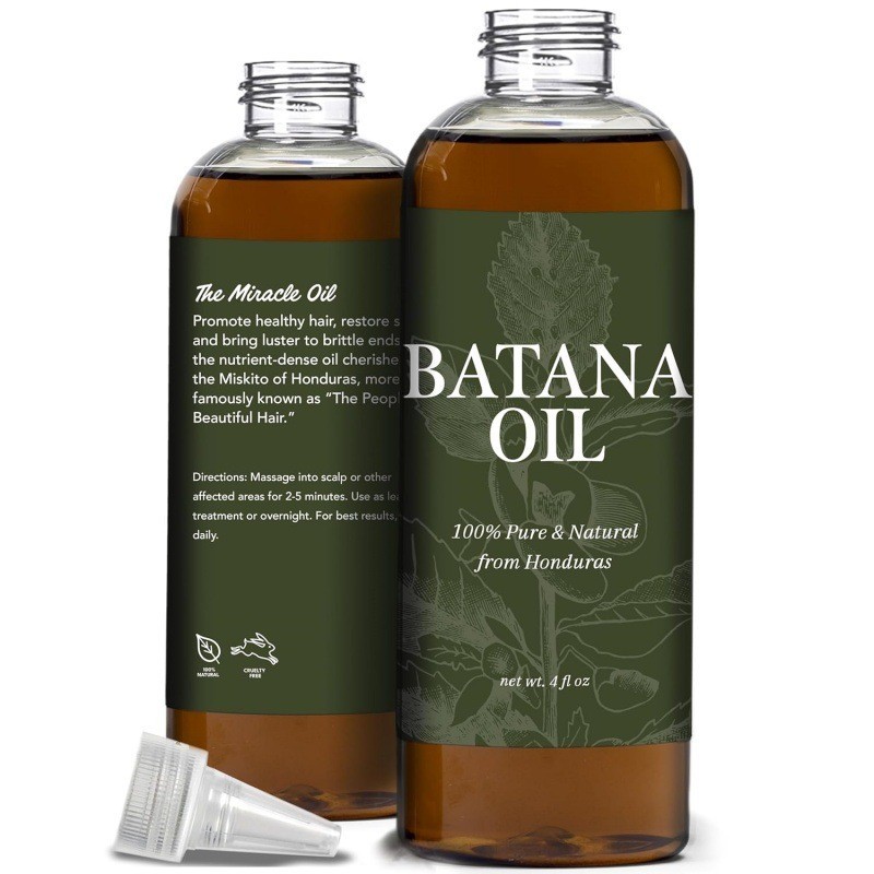 Batana Hair Fast Growth Oil น้ํามันผมเพื่อสุขภาพ 4.23 ชั้น Oz น้ํามันผมเพื่อสุขภาพธรรมชาติพร้อมหมวกขวดส่งเสริมผม