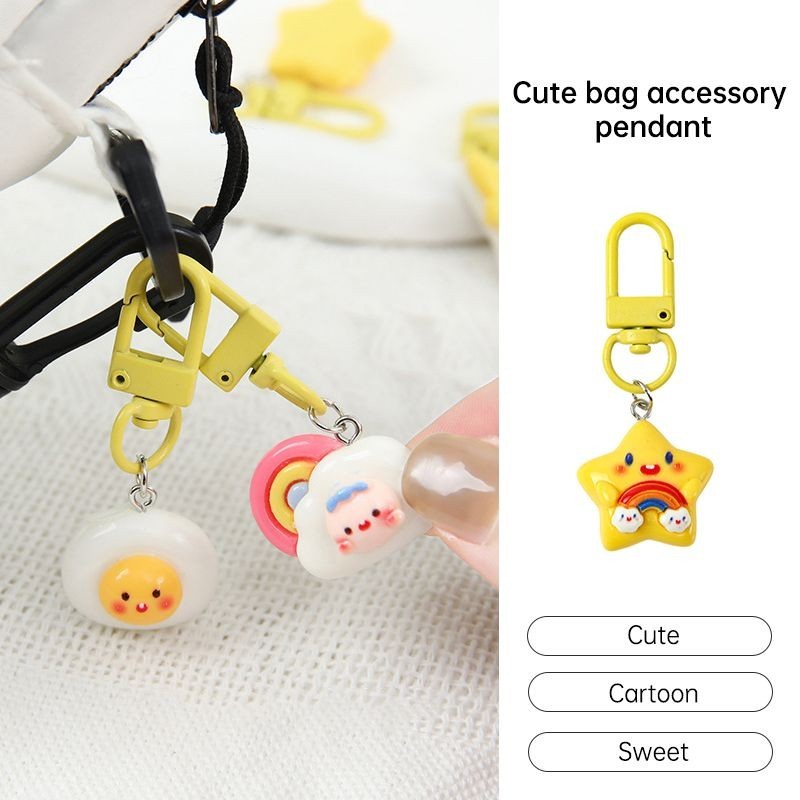aidderse.th น่ารักการ์ตูน Key Chain ประณีตสาวอุปกรณ์เสริมนักเรียน Best Friend Gift-