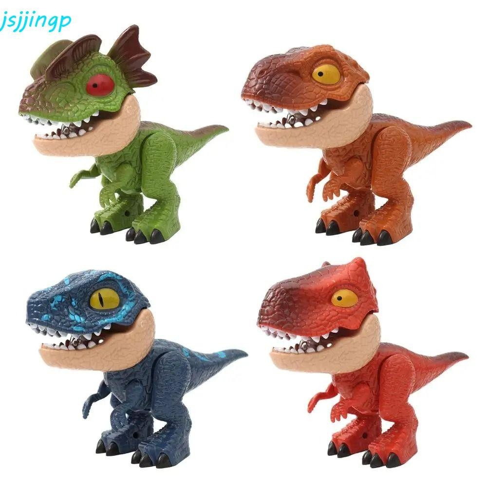 Jsjjingp ชุดเครื่องเขียนโมเดลสัตว์, ของเล่นเพื่อการศึกษา 5 in 1 ชุดเครื่องเขียนไดโนเสาร์, เครื่องเหลาดินสอจําลองสูง T-Rex ของเล่นชุดเครื่องเขียนโรงเรียนประถมศึกษา