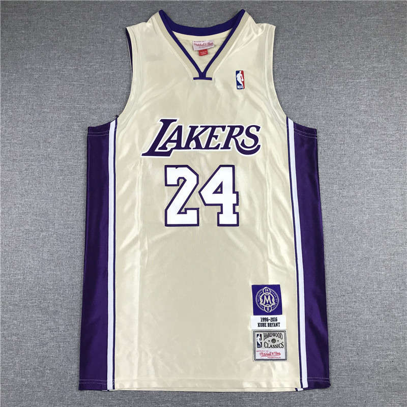 Los Angeles Lakers 24 Kobe Bryant Jersey Nba Jersey Baju Sukan Lakers Legendary Star Kobe ปัก Jersey