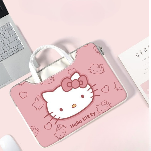Kitty Cat Notebook Liner Bag เหมาะสําหรับ Huawei Matebook Apple Macbookair กระเป๋าคอมพิวเตอร์ขนาด 16 นิ้ว