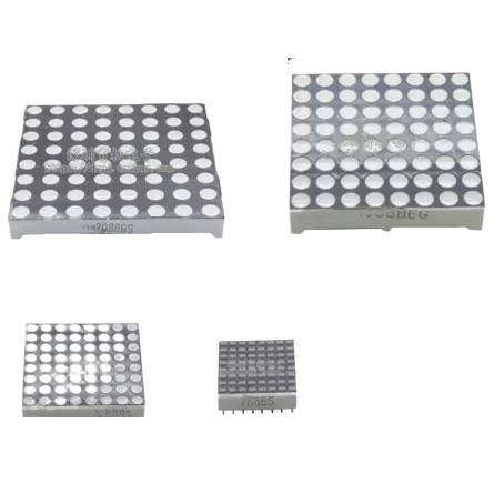 8 * 8 Dot Matrix Red Highlight 8 * 8LED Co-Yang Dot Matrix 1.9 มม./3.0 มม./3.75 มม.8 * 8 Dot Matrix Red Highlight 1.9 มม., 3 มม., 3.75 มม., 2 สี 3.75 มม., 5 มม.