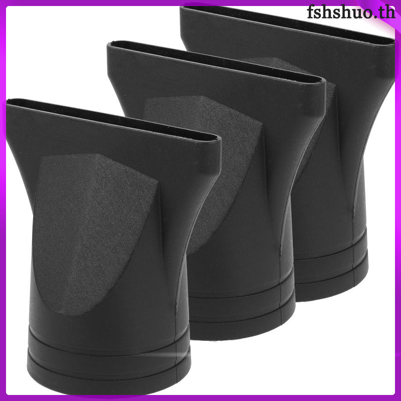 เครื่องเป่าผม Diffuser 3 ชิ้นหัวฉีดอุปกรณ์เสริม Blow เปลี่ยนไนลอนเครื่องมือจัดแต่งทรงผมไร้สาย Man fshhuo