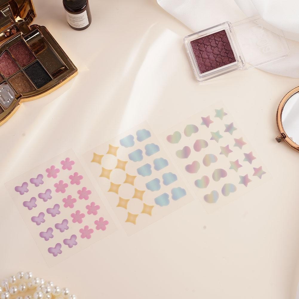 20 ชิ้น/แผ่นไล่โทนสีสี PE Acne Patch แบบพกพาครอบคลุม Patch สิว V7G4 - รูปที่ 2