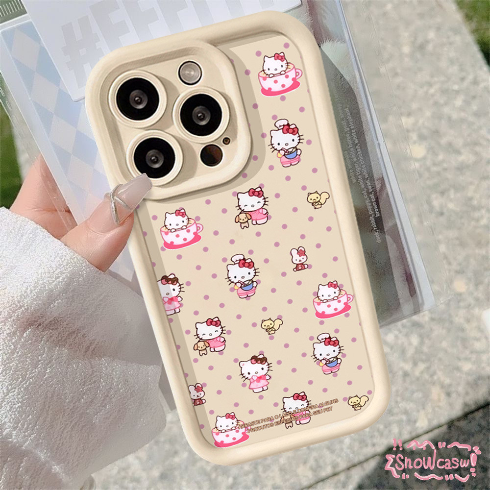 การ์ตูนสวัสดีคิตตี้นุ่ม เคสVIVO Y12s Y27 Y21 Y17s Y15 Y22 Y21s Y12 Y36 Y17 Y20 Y15s Y16 Y78 Y12i Y02 Y91 Y22s V27