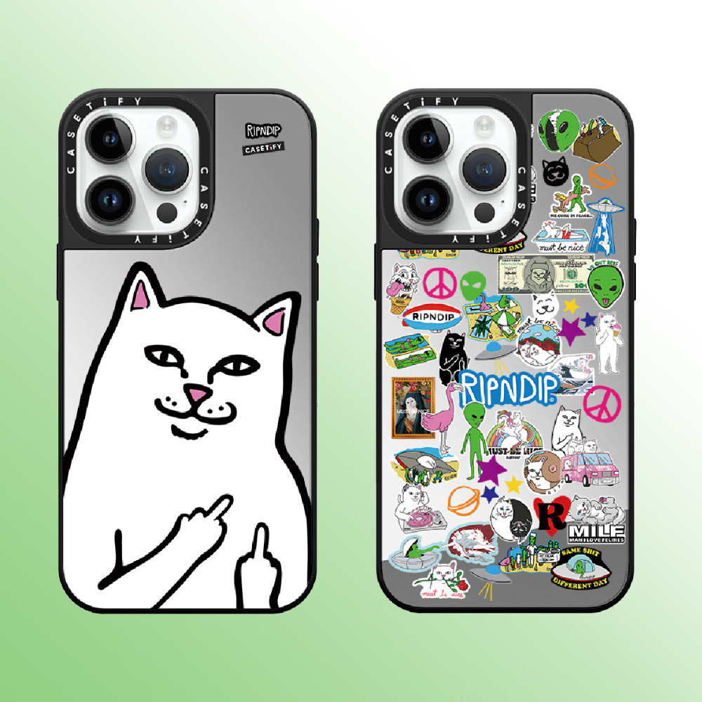 Casetify เคสโทรศัพท์กระจกคุณภาพสูงเหมาะสําหรับ iPhone 15 Pro Max 14 Pro Max 13 Pro Max 15 Pro 14 Pro 13 Pro 12 Pro 12 11 แฟชั่นป้องกันการตกเปลือกแข็งสําหรับนิ้วกลาง