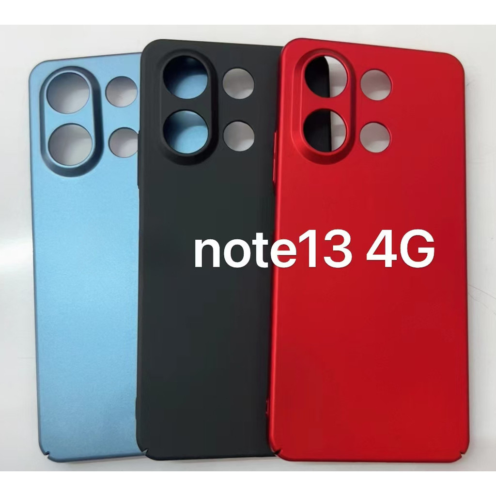 พลาสติกแข็งเคสบางเฉียบสําหรับ Xiaomi Redmi หมายเหตุ 12 13 PRO Plus + Poco X6 M6 PRO 4G 5G ฝาครอบโทรศัพท์