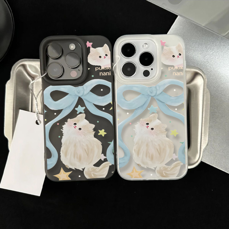 GOOD เคสโทรศัพท์การ์ตูน Matte น้ำแข็ง ฝาครอบโทรศัพท์นุ่ม Iphone 17 16 15 14 13 12 11 Pro Max X Xr Xs Max 7 8 Plus