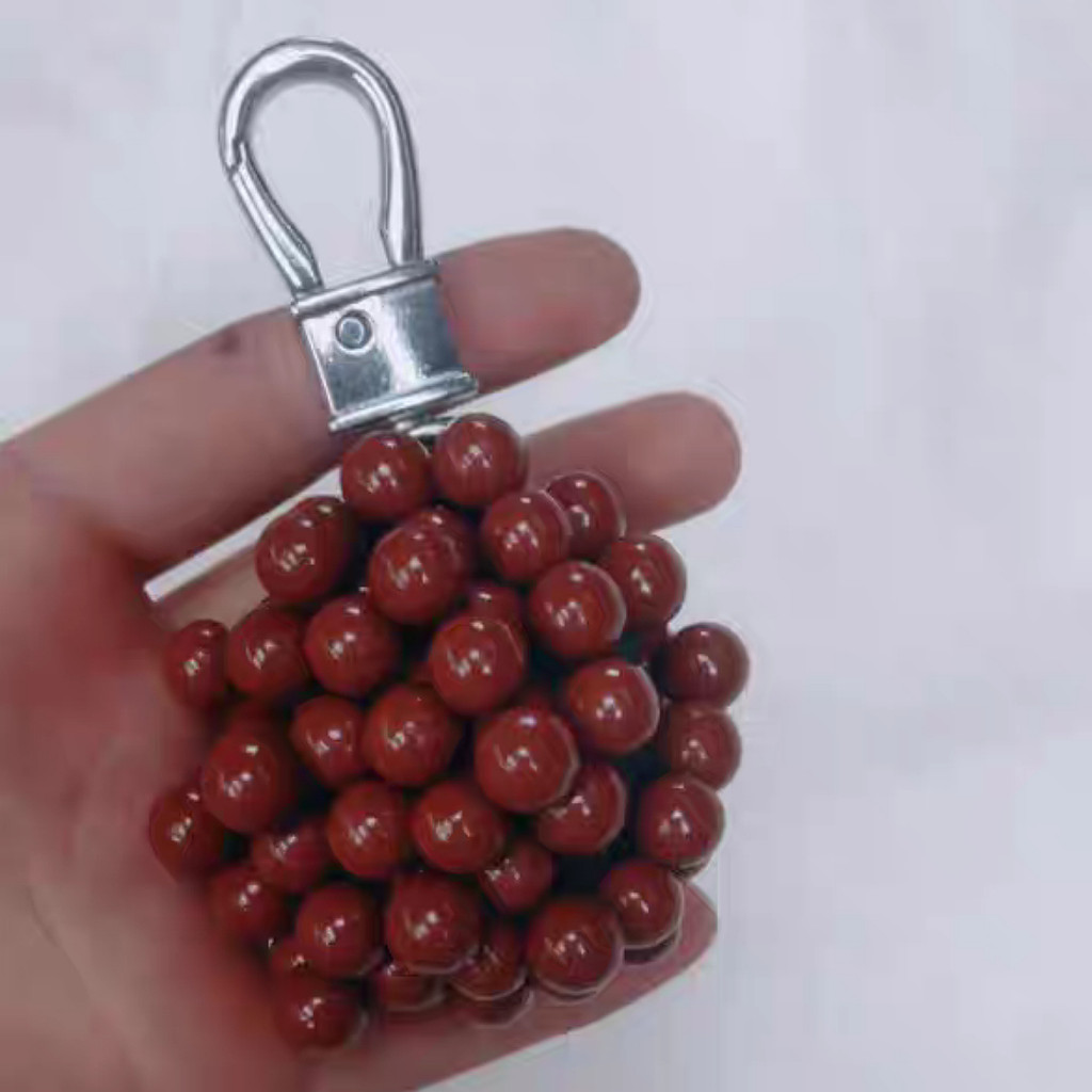 เม็ดดินเผา ผสมผงเหล็ก 1 กิโลกรัม มี 2 ขนาดโดยประมาณ +-0.5M หนังกะติ๊ก ลูกหนังสติ๊ก เวียดนาม หนังสะติ๊ก หนังสติ๊กจีน - รูปที่ 5