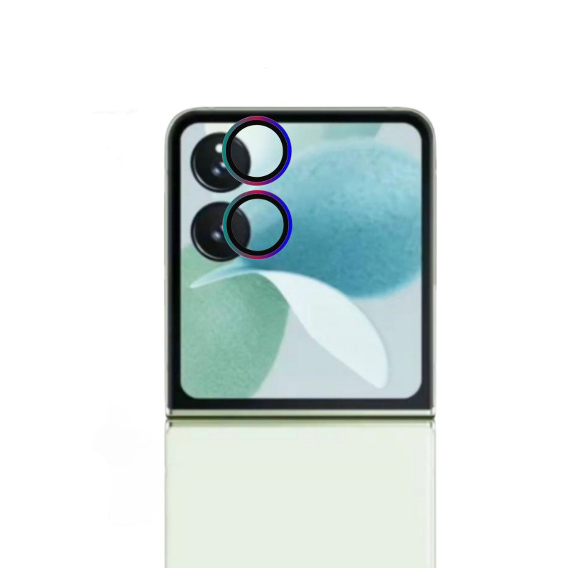 สําหรับ Xiaomi Mix Flip ตัวป้องกันเลนส์กล้องอลูมิเนียมกระจกนิรภัยสําหรับ Xiaomi Mi Mix Flip Len ฝาครอบฟิล์มป้องกัน