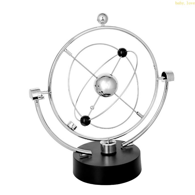 Kinetic Orbital Revolving Gadget Perpetual Motion Desk Office Art Decor Toy