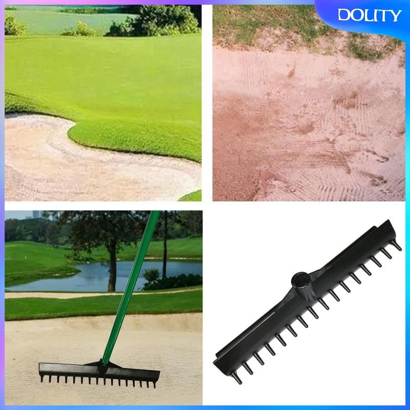 [dolity] หัวคราดทราย 15 นิ้ว สําหรับรักษาภูมิทัศน์กอล์ฟ
