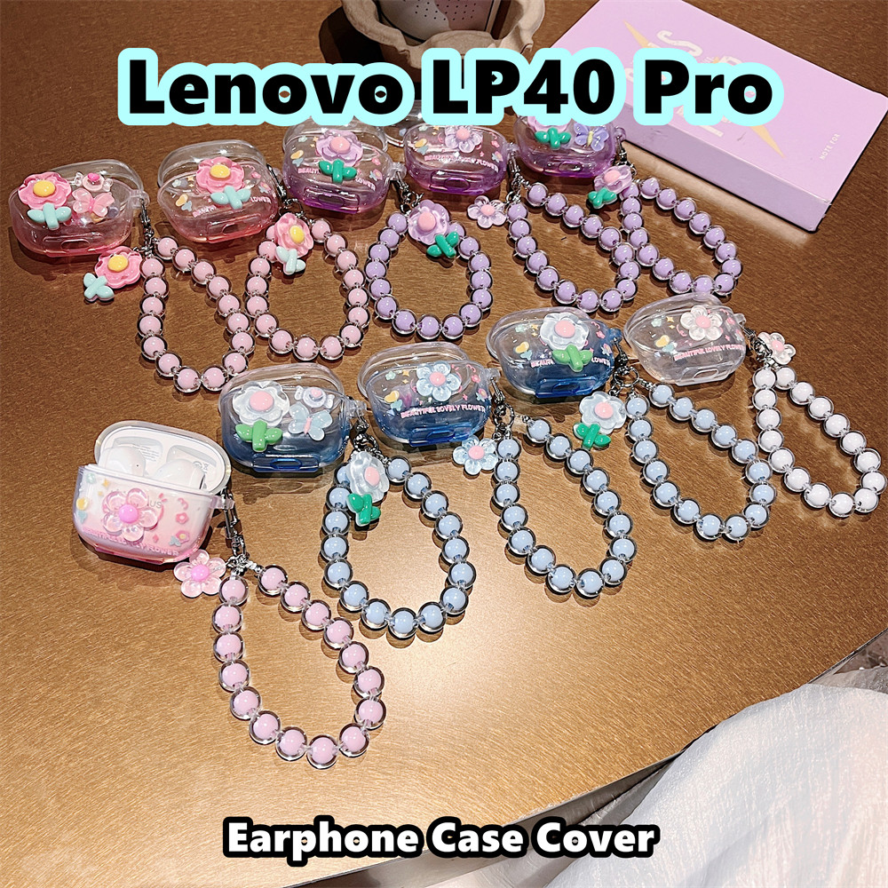 READY STOCK!นําไปใช้กับ Lenovo LP40 Pro เคส Case เคสหูฟัง DIY การ์ตูนสร้างสรรค์ ซิลิโคนนุ่ม
