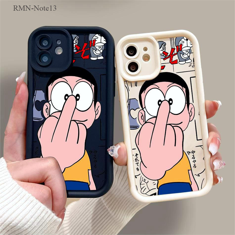 Compitable For Xiaomi Redmi Note 13 12 11 11S 10 10S 9 8 Pro 4G 5G เคสเรดมี เคส JGS