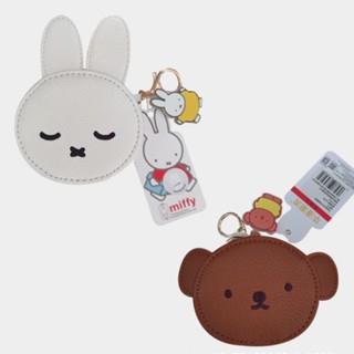 กระเป๋าใส่เหรียญ สไตล์ใหม่ มิฟฟี่ การ์ตูนหัวเข็มขัดหูฟังกระเ…