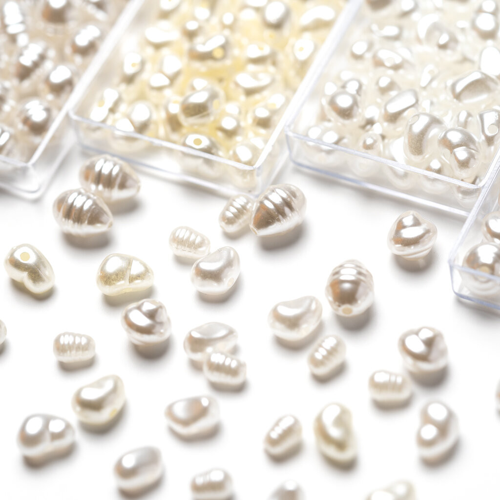 ฮ.ฮิป มุกเทียม มุกพลาสติก ลูกปัดมุก