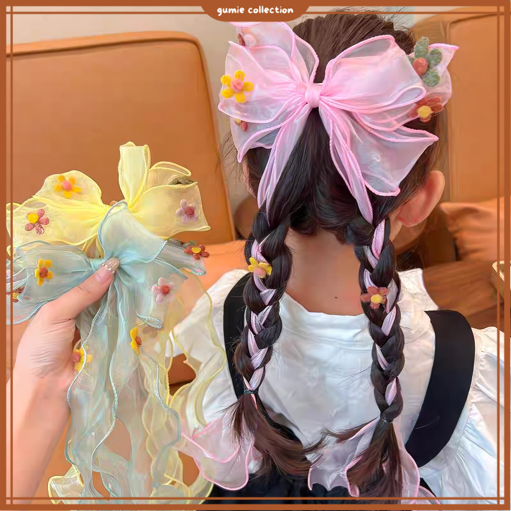 GC - FAIRY TAIL FLOWER BRAID RIBBON CHILDRENS กิ๊บติดผม / FASHION CHILDRENS