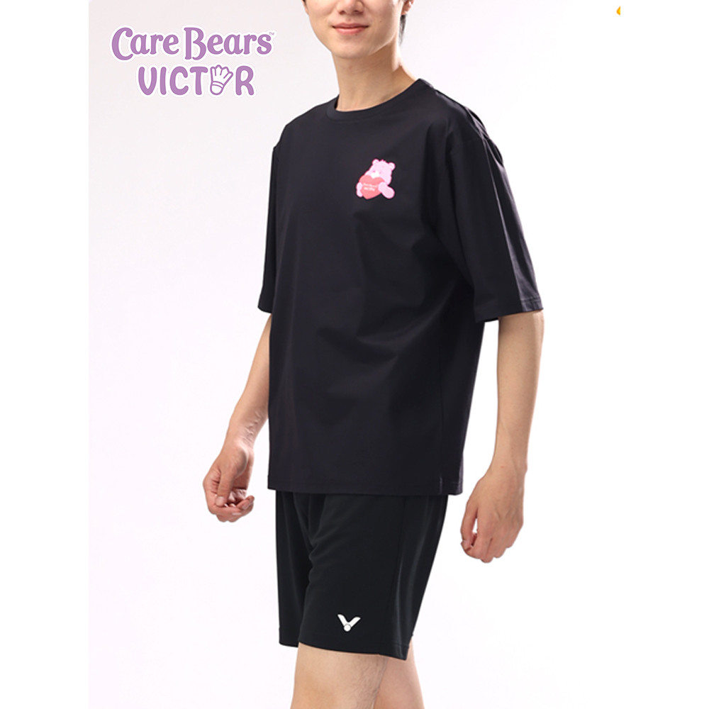 Victor/care Bears Care Bears Joint Series เสื้อยืดกีฬาแขนสั้น