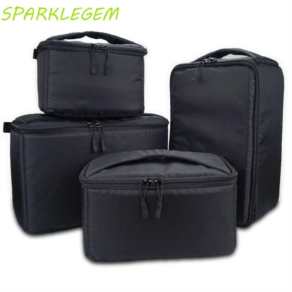 Sparklegem กระเป๋าใส่กล้อง Drop-Proof Multi-functional Digital Carry Case กล้อง DSLR กล้องดิจิตอล Super หนาด้านใน Partition เบาะ
