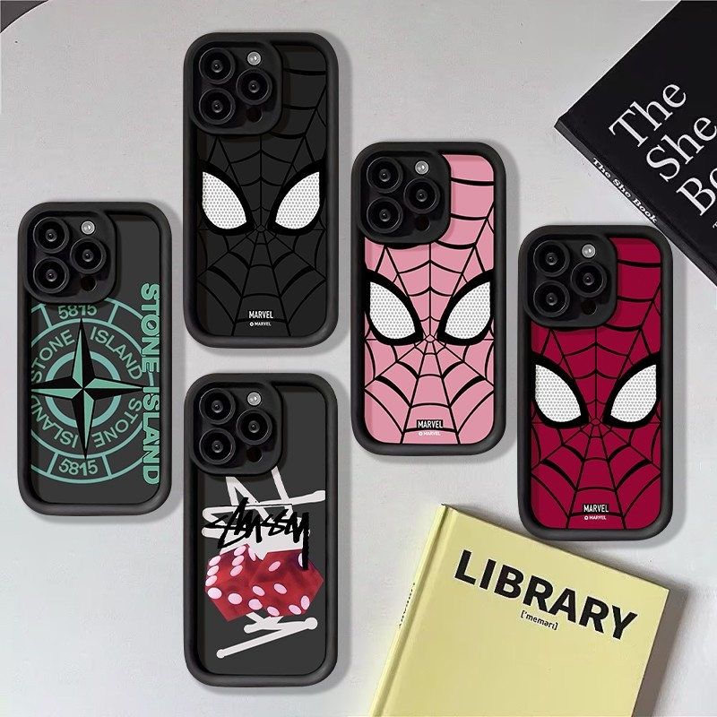 Spider-Man อะนิเมะการ์ตูนแฟชั่นใช้งานร่วมกับ OPPO A1 A1K A1X A3 A5 A5S A7 A8 A9 A11 A11K A11X A12E A