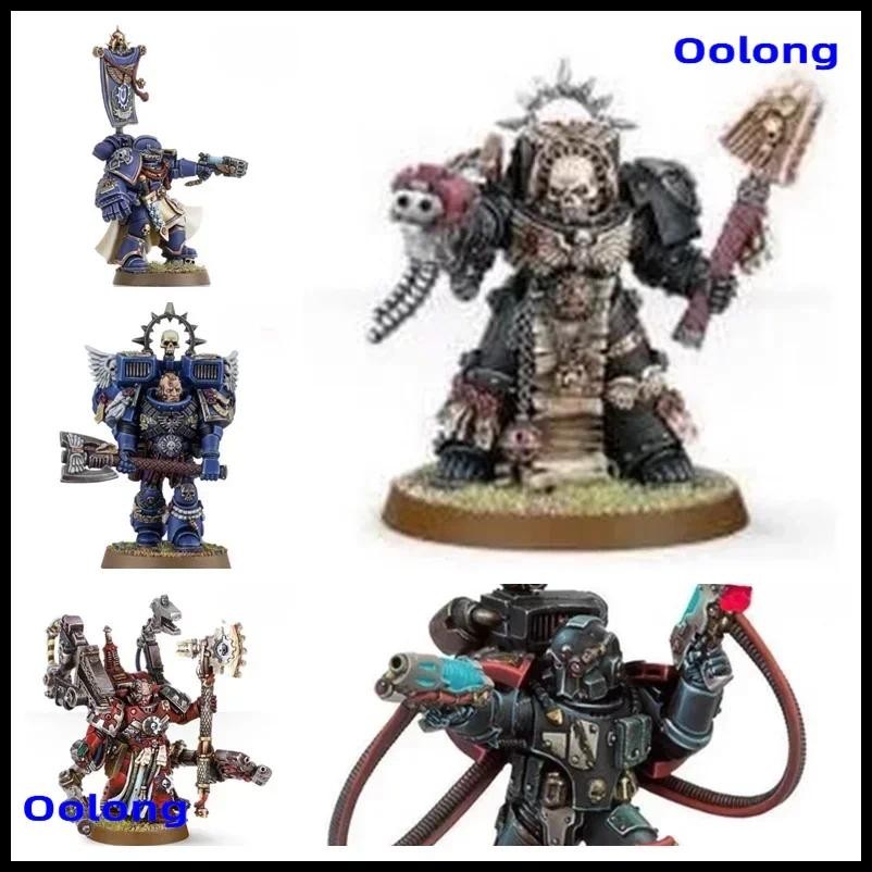 Primaris LIBRARIAN Unpainted เรซิ่นรุ่นทหารส่วนบุคคล Miniatures รุ่นเรซิ่นตารางสงครามเกม Chessman อุปกรณ์เสริมเกมกระดานชิ้น
