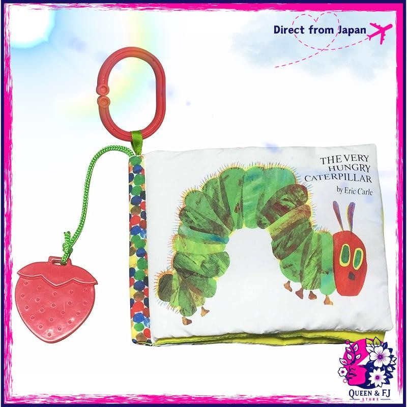 Nihonikuji The Very Hungry Caterpillar Soft Book with C-Shaped Ring/Deluxe Soft Book