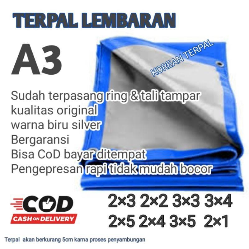 TARPAULIN SHEET TYPE A3 FUSO TRUCK CAP SIZE 2 3 3 4 3 3