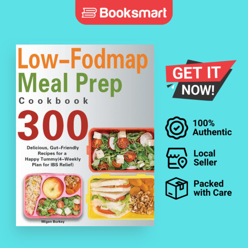 หนังสือทําอาหาร Prep Meal Top-Fodmap - ปกแข็ง - อังกฤษ - 9781639350247