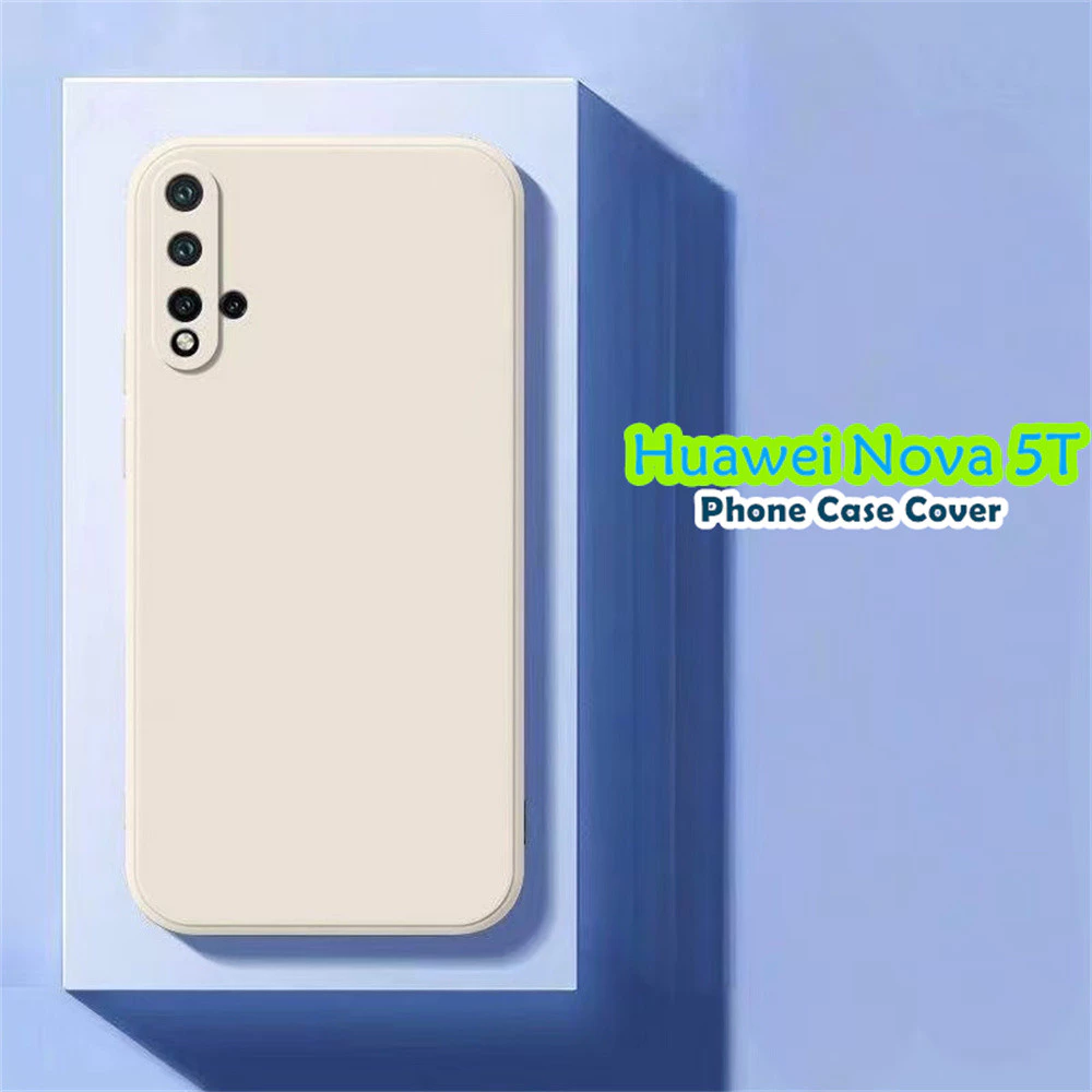 สําหรับ Huawei Nova 5T ซิลิโคนคลุมทั้งหมดกรณีเปิดที่แม่นยําเคสโทรศัพท์