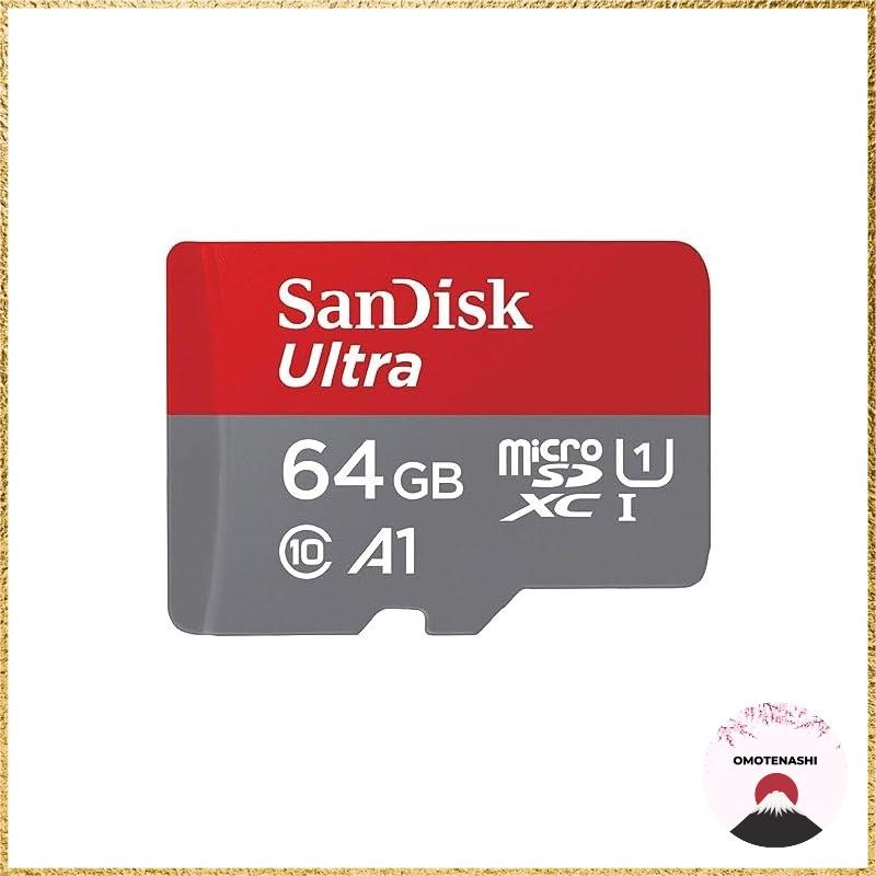 【SanDisk Genuine Product】SanDisk microSD Card 64GB UHS-I U1 Class10 Nintendo Switch Manufacturer Ver