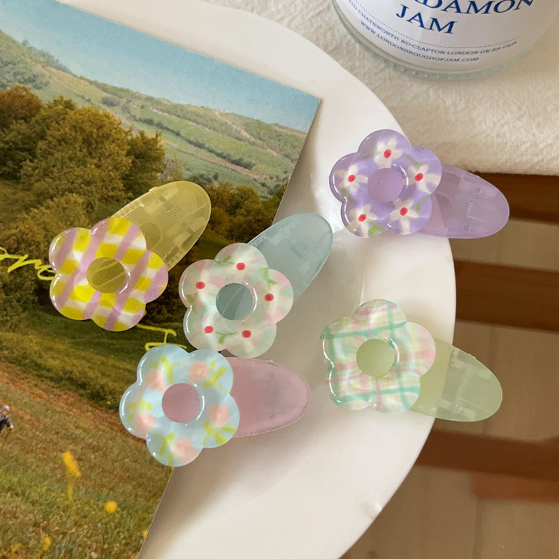 2024 วุ้นสีดอกไม้ลายสก๊อตดอกไม้ ใบเรียกเก็บเงินเป็ด คลิปรูปไข่กิ๊บ