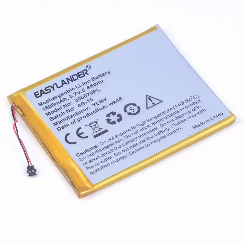 306070PL 3.7V 1800mAh Rechargeable Li-Polymer Li-ion Battery For GPS Tablet PC PocketBook 4G-15 / 4K
