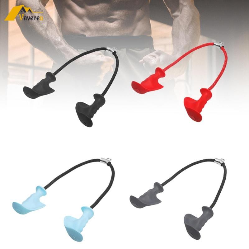 [Vaveren] Triceps Rope Biceps Triceps Tension Rope Heavy Duty Portable Cable Attachment Pull Down Rope for Lats Weight Lifting
