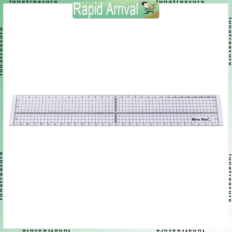 Lun Quilting เย็บ Patchwork Foot Aligned ไม้บรรทัดตารางตัดขอบ Tailor