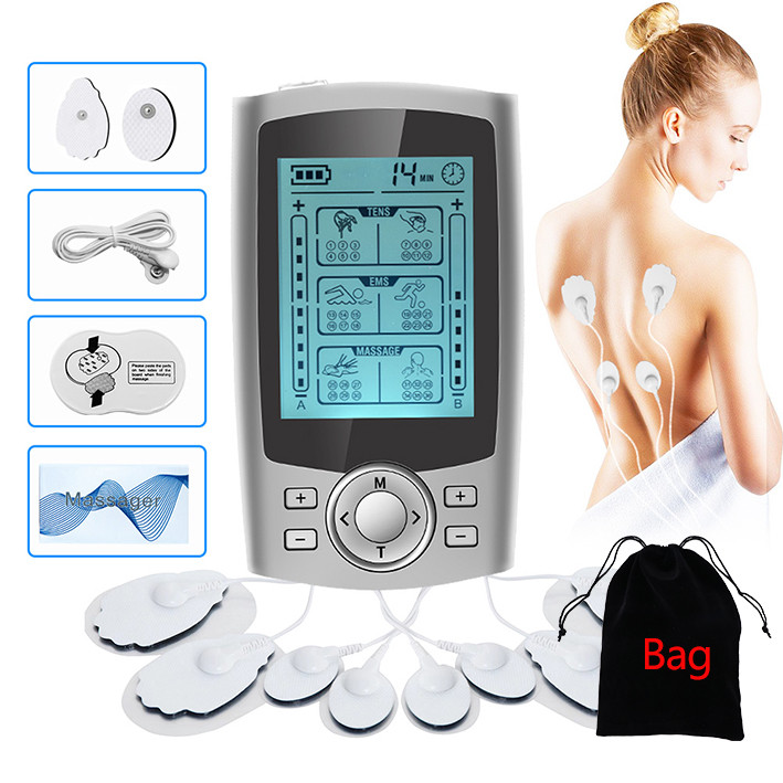 Salorie 36 โหมดสิบหน่วยเครื่องกระตุ้นกล้ามเนื้อสําหรับอุปกรณ์บรรเทาอาการปวด Body Massage Digital Therapy เครื่องกระชับสัดส่วน Electro Stimulator