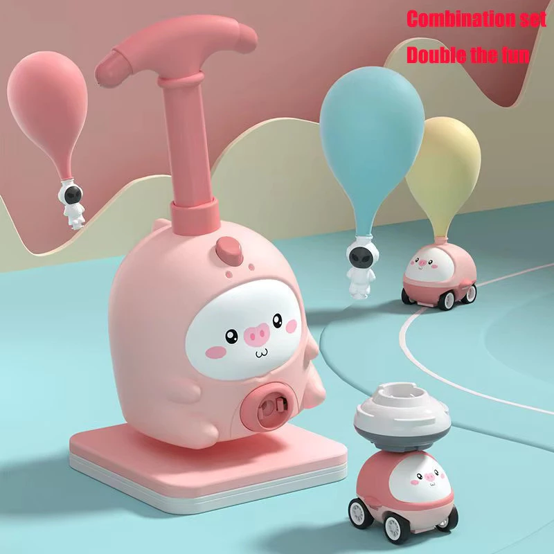 รถของเล่นพลังงานบอลลูนเพื่อการศึกษาสำหรับเด็ก thumbnail 9