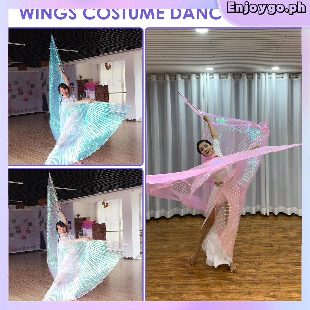 Angel Wings Big Angel Wings ผู้ใหญ่ Easy to Operate Dance Wings น้ําหนักเบา Angel Wings สําหรับผู้ให