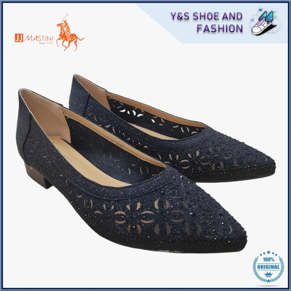 JJ Mastini Ladies Slip On Fashion Shoes J51-50445 Kasut Raya Bergaya J51-50445