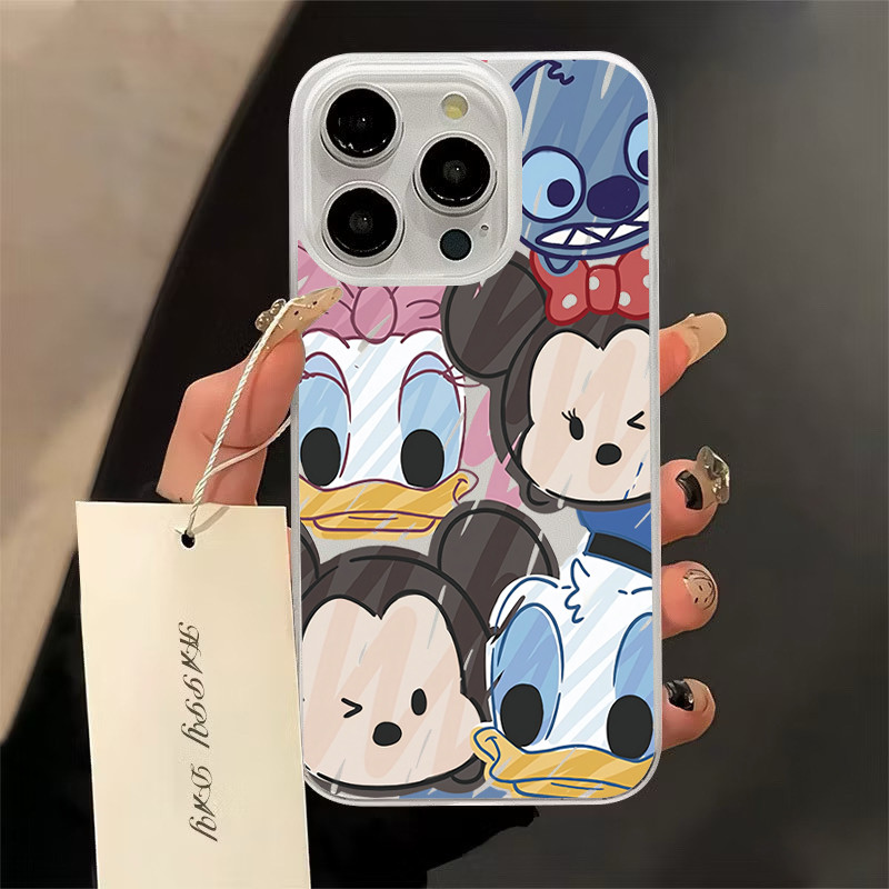 ฝาครอบโทรศัพท์นุ่ม ภาพสัตว์For iPhone 11 13 15 เคส ไอโฟน12 14 ProMax 7 8Plus X XR XSMaxกันกระแทก ส่งจากไทยสินค