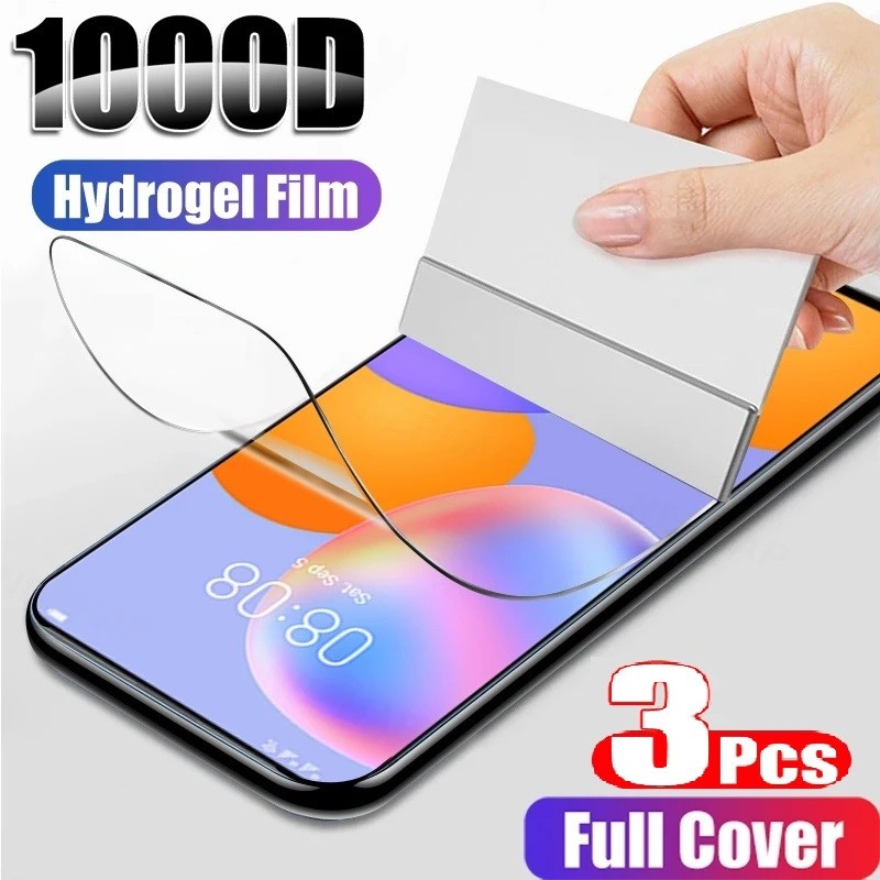 Huawei nova9 nova8 1000D HD Clear Soft Hydrogel ฟิล์มสําหรับ Huawei nova 9 8 7 6 5i 5 Pro SE Youth 5