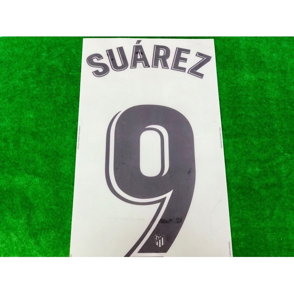 อย่างเป็นทางการ SUAREZ 9 Atletico de Madrid 3rd LA LIGA 2020-21 PRINT
