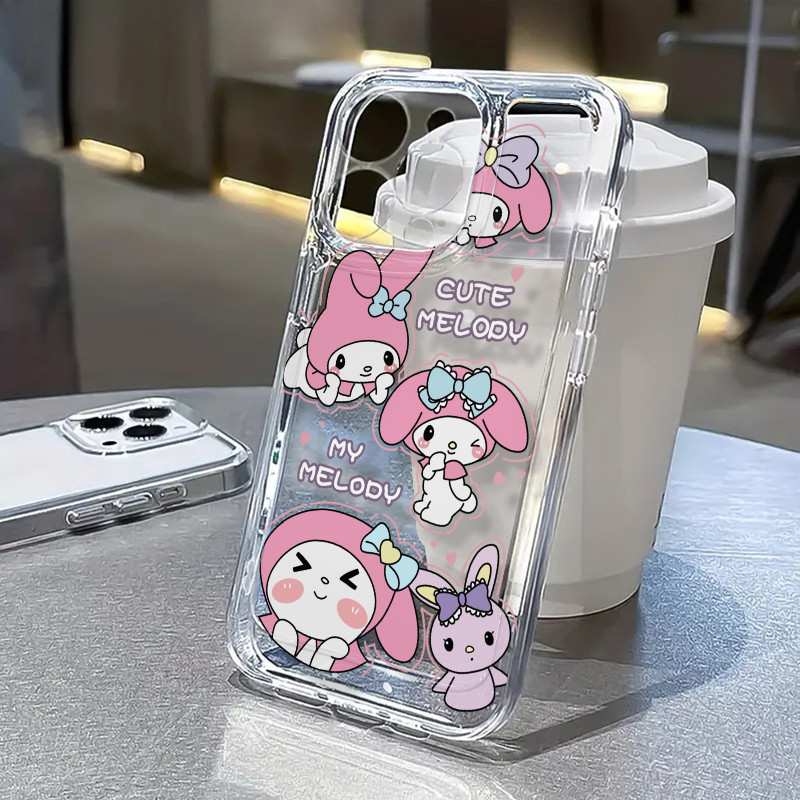 Poppa เคสโทรศัพท์อะนิเมะการ์ตูน น่ารัก ไอโฟน11 16 For iPhone12 13 14 15Pro MAX XS XR XS 6 7 8Plus เคสโทรศัพท