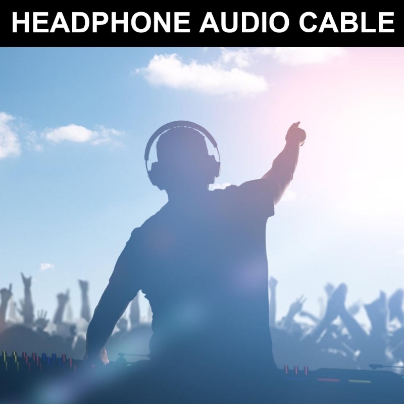 3C Fidelitys คุณภาพเสียงอัพเกรดสายไฟสําหรับสายหูฟัง AW920H